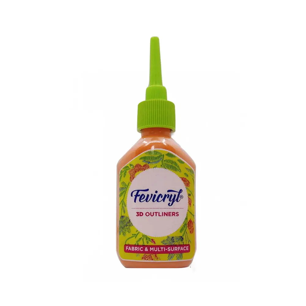 Pidilite Fevicryl 3D Outliners Fabric & Multi-Surface (Loose Colours) Pidilite